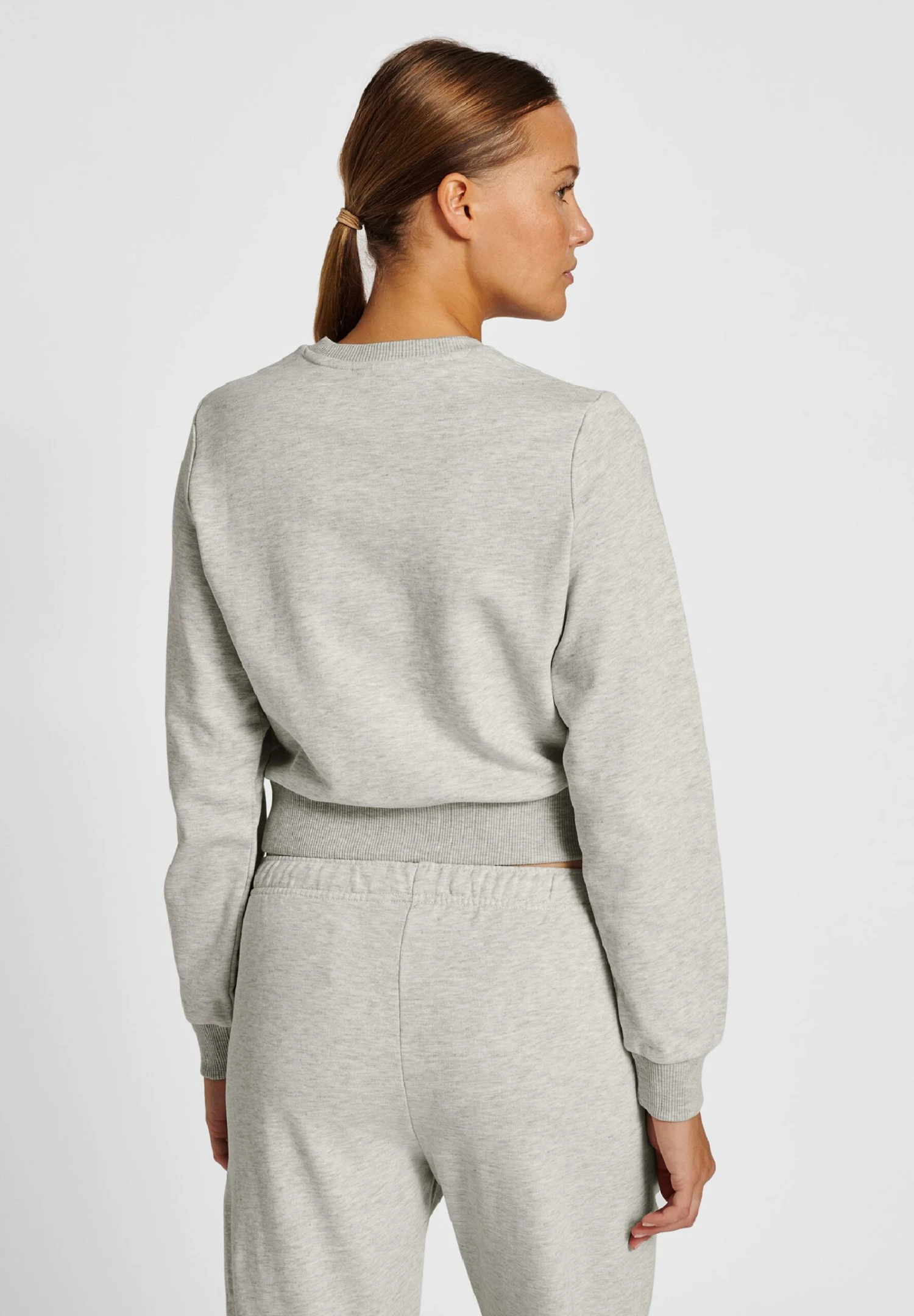 Hummel Shai - Sweater - Tofu Melange 5 Hummel Shai - Sweater - Tofu Melange - Afbeelding 3