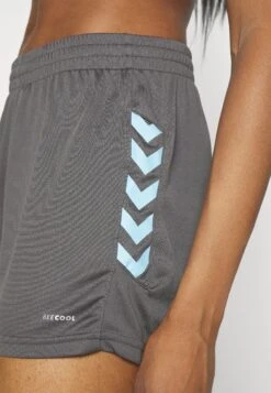 Hummel Staltic Shorts Woman - Korte Broeken - Magnet -Hummel 42876203396243bb89227a2d3d3e2327