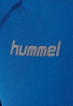 Hummel T-Shirt Basic - True Blue -Hummel 438644806c124ec791b0e01ab2efac82