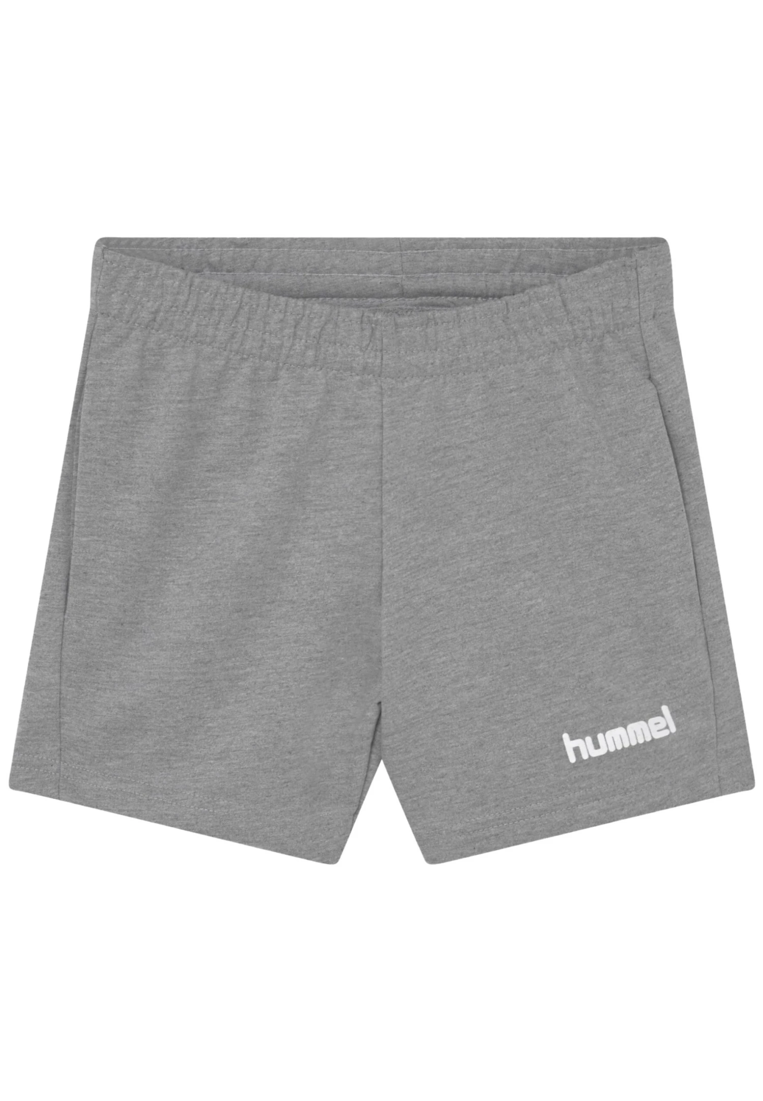 Hummel Go Kids Unisex - Korte Broeken - Grey Melange 3 Hummel Go Kids Unisex - Korte Broeken - Grey Melange