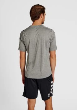 Hummel Hmlcore Xk Poly S/S - T-Shirt Print - Grey Melange 11 Hummel Hmlcore Xk Poly S/S - T-Shirt Print - Grey Melange -Hummel 48376a84d6814631a3bd8bfba977e50b