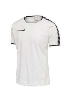 Hummel Hmlauthentic Kids Training Tee - T-Shirt Print - White -Hummel 48486de3bda04c97889649fd38432e94