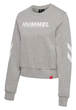 Hummel Hmllegacy - Sweater - Grey Melange -Hummel 4889e93cfba14f9b88318e567f80adf0