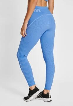 Hummel Christel Seamless Mw Tights - Legging - Riviera Blue Bell Melange -Hummel 4ba11ecc3c624394a1ee3d1c5111ff93