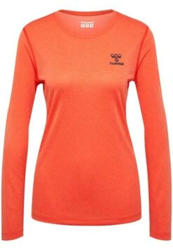 Hummel Sprint MelL/S- Longsleeve - Spicy Orange Melange
