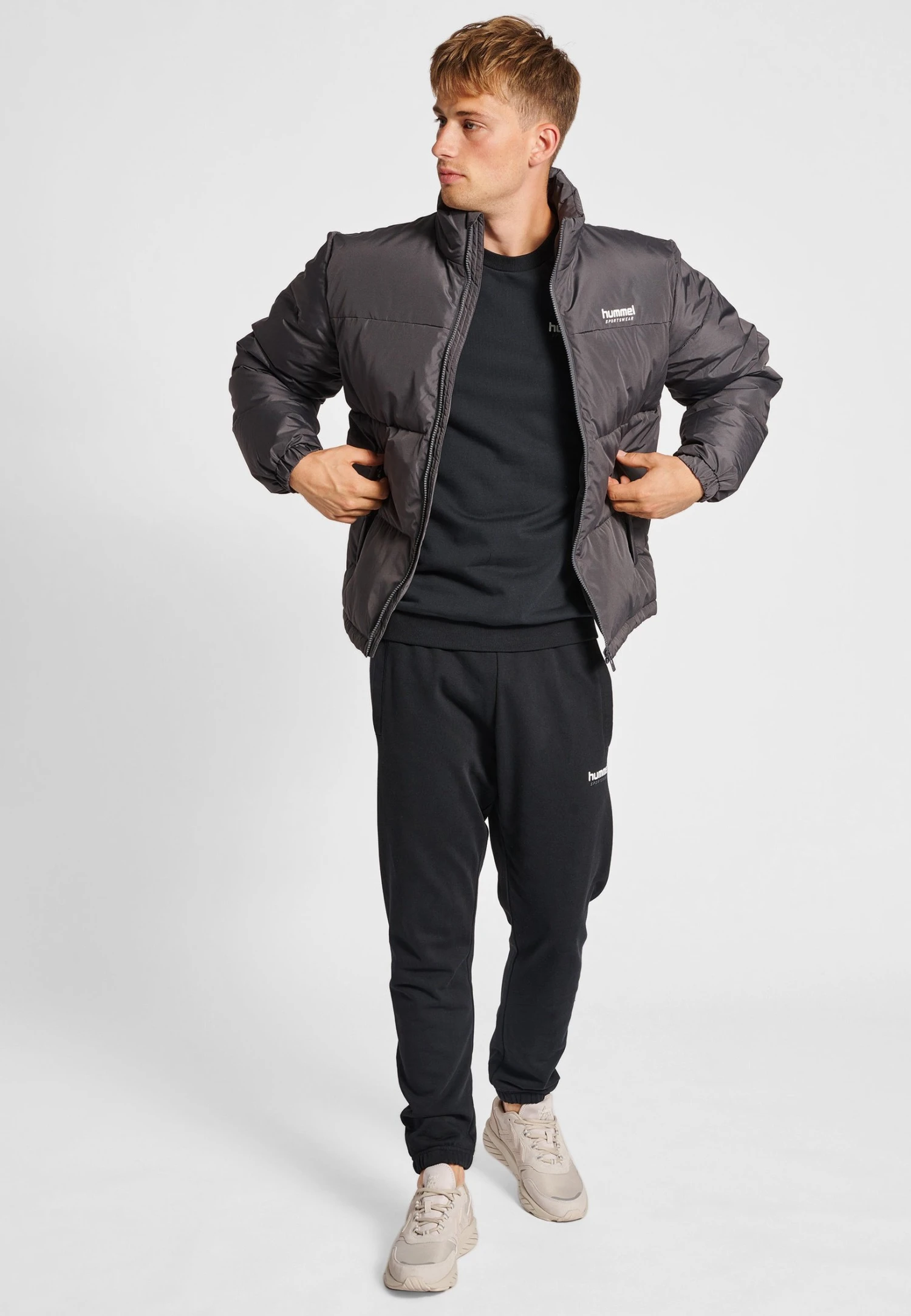 Hummel Nicky Puff - Winterjas - Blackened Pearl 4 Hummel Nicky Puff - Winterjas - Blackened Pearl - Afbeelding 2