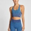 Hummel Seamless - Sport-Bh Met Medium Support - Riviera Insignia Blue Melange