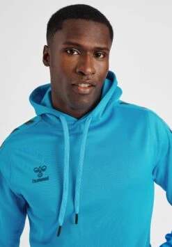 Hummel Hoodie - Blue Danube -Hummel 55dc8e46b64243db8d074e526657971b