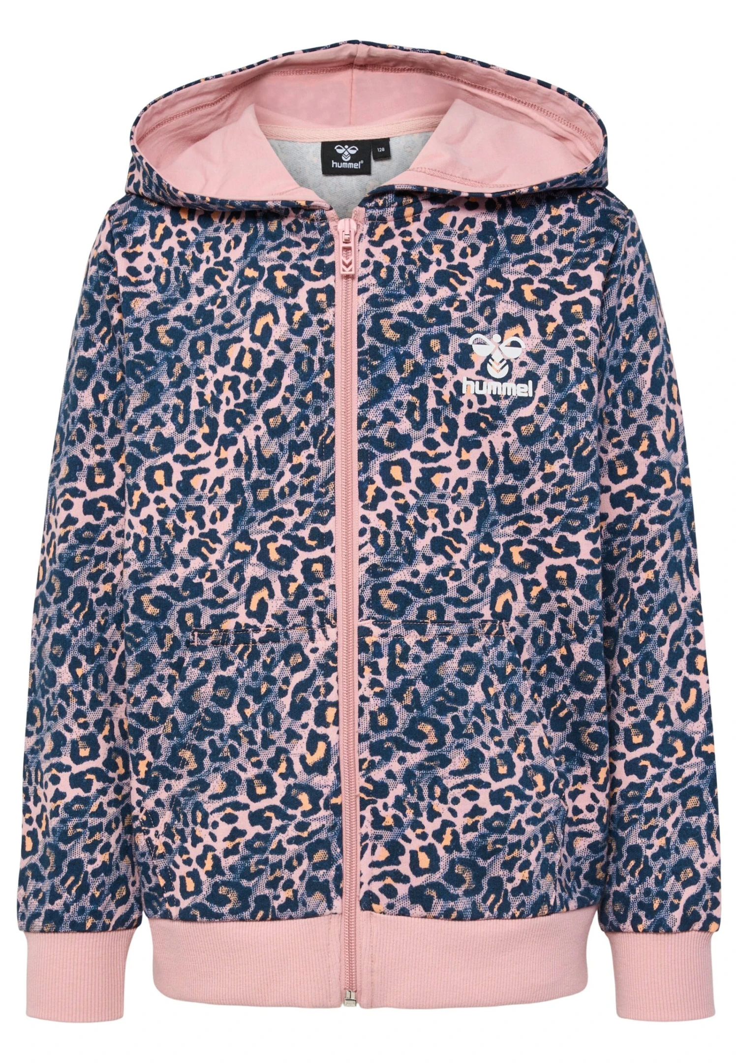 Hummel Fsk Smile Zip - Sweater Met Rits - Black Iris Zephyr 3 Hummel Fsk Smile Zip - Sweater Met Rits - Black Iris Zephyr