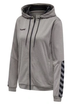 Hummel Hmlauthentic- Trui - Grey Melange -Hummel 56de1a95aed24518a10127654008ca94