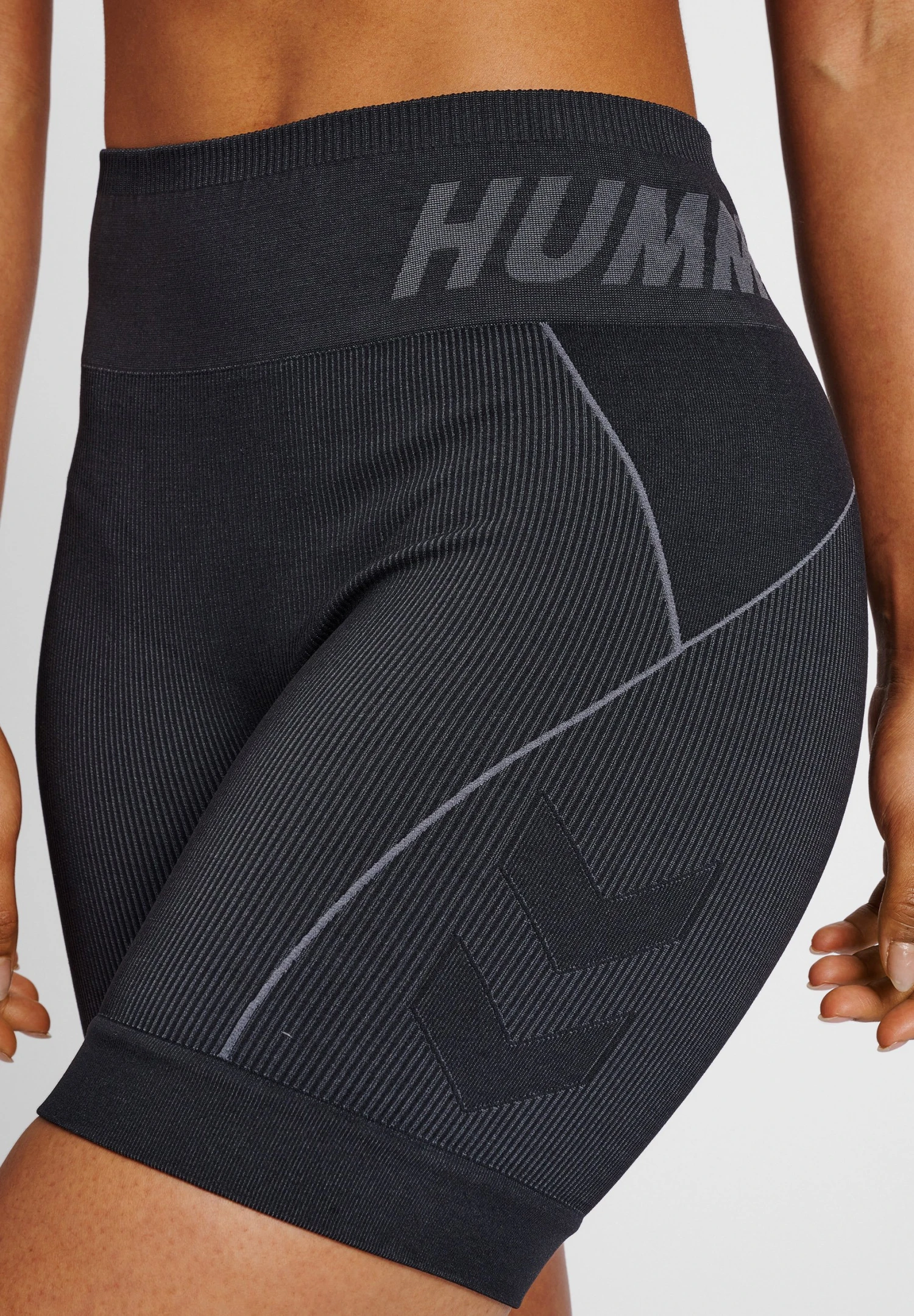 Hummel Hmlte Christel - Legging - Black Chateau Grey 8 Hummel Hmlte Christel - Legging - Black Chateau Grey - Afbeelding 6