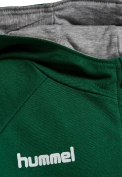 Hummel Sweater Met Rits - Evergreen -Hummel 594b1f2b5ba74b998df4c354b8ee4f7e