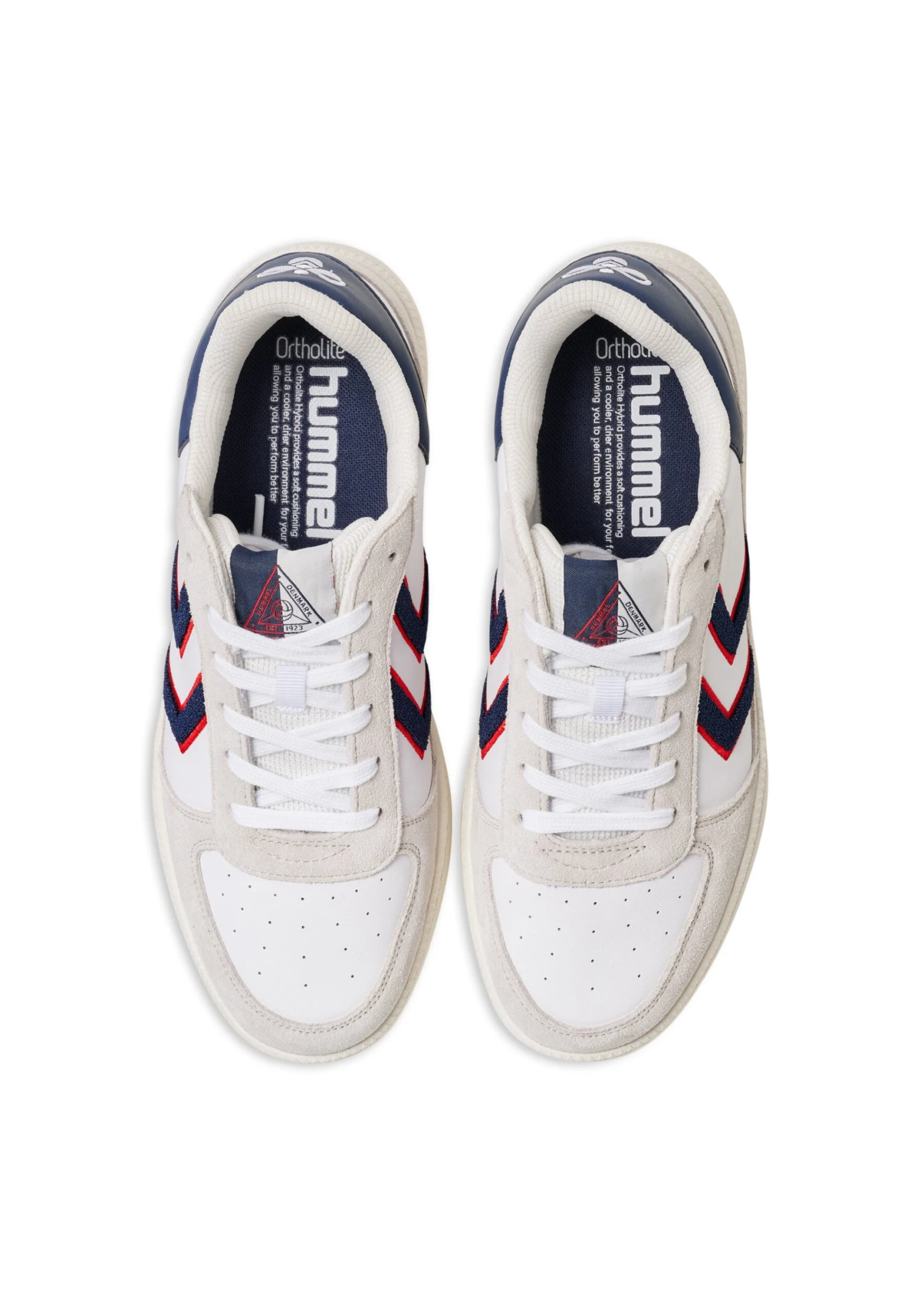 Hummel Royal Hb Ch - Sneakers Laag - White Navy 5 Hummel Royal Hb Ch - Sneakers Laag - White Navy - Afbeelding 3