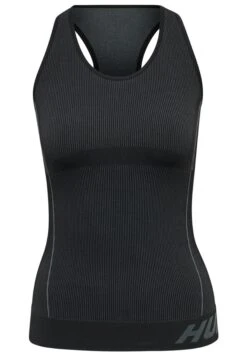 Hummel Top - Black Asphalt Melange -Hummel 5e91f29081864adb8bc8c0c5f92490fd