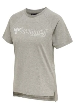 Hummel Hmlnoni - T-Shirt Print - Grey Melange -Hummel 5eea6cfca3834886aa2dcfec79fcb5cf