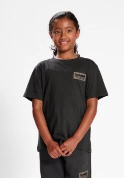 Hummel Hmldare- T-Shirt Basic - Asphalt -Hummel 5fab76fd1d7844a7abafd7c8e349161f