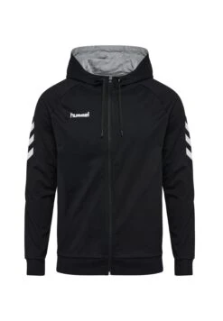 Hummel Zip Hoodie - Sweater Met Rits - Black 13 Hummel Zip Hoodie - Sweater Met Rits - Black -Hummel 60a518ff13094ec99704a3b821bac67a