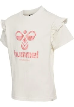 Hummel Lellie S/S - T-Shirt Print - Marshmallow -Hummel 6146b5c014304937b8d7a90076ccd80e