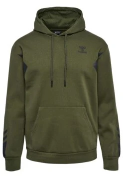 Hummel Active Co- Hoodie - Olive Night -Hummel 61af9cf3f058450f80c21f7af06a7d0d