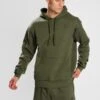 Hummel Active Co- Hoodie - Olive Night 1 Hummel Active Co- Hoodie - Olive Night -Hummel 61d65ee961c0474b9a823e5121460bca