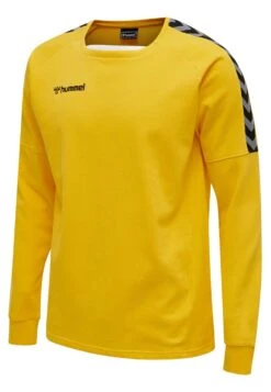Hummel Hmlauthentic - Sweater - Sports Yellow -Hummel 637fe376c8b64434826ee573a8897b2b