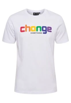 Hummel T-Shirt Print - White -Hummel 64074a01c1434e3c81677fc738af501f