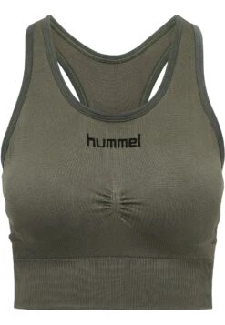 Hummel First Seamless- Sport-Bh Met Medium Support - Grape Leaf -Hummel 65d59ecf7f0c40d9a358805187c3932a