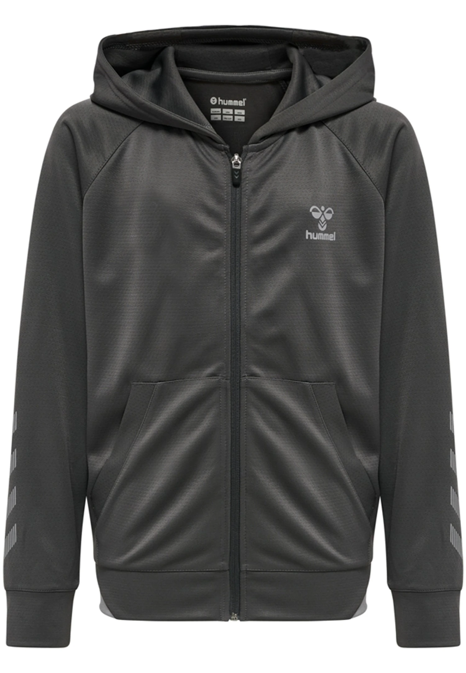 Hummel Action Zip Hoodie Kids Unisex - Trainingsvest - Forged Iron 3 Hummel Action Zip Hoodie Kids Unisex - Trainingsvest - Forged Iron