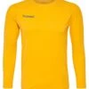 Hummel Hml First Performance- Longsleeve - Yellow -Hummel 6643dd0c8de14528a327de0ea2376e3f