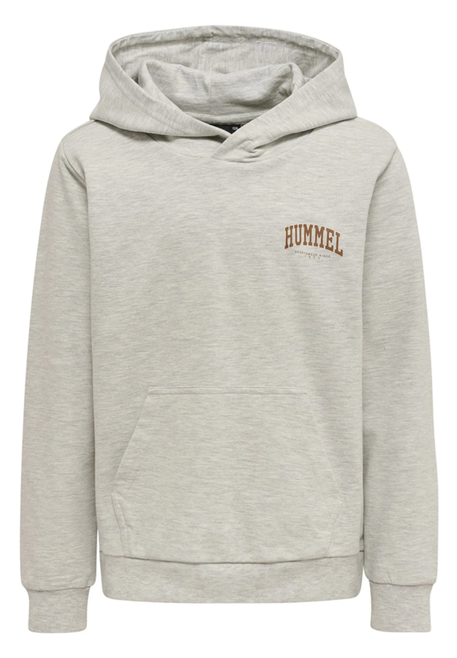 Hummel Hoodie - Light Grey Melange 3 Hummel Hoodie - Light Grey Melange