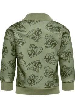 Hummel Sneaker- Sweater Met Rits - Oil Green -Hummel 68f260f2879c4bdcaffc11b4178c70a8