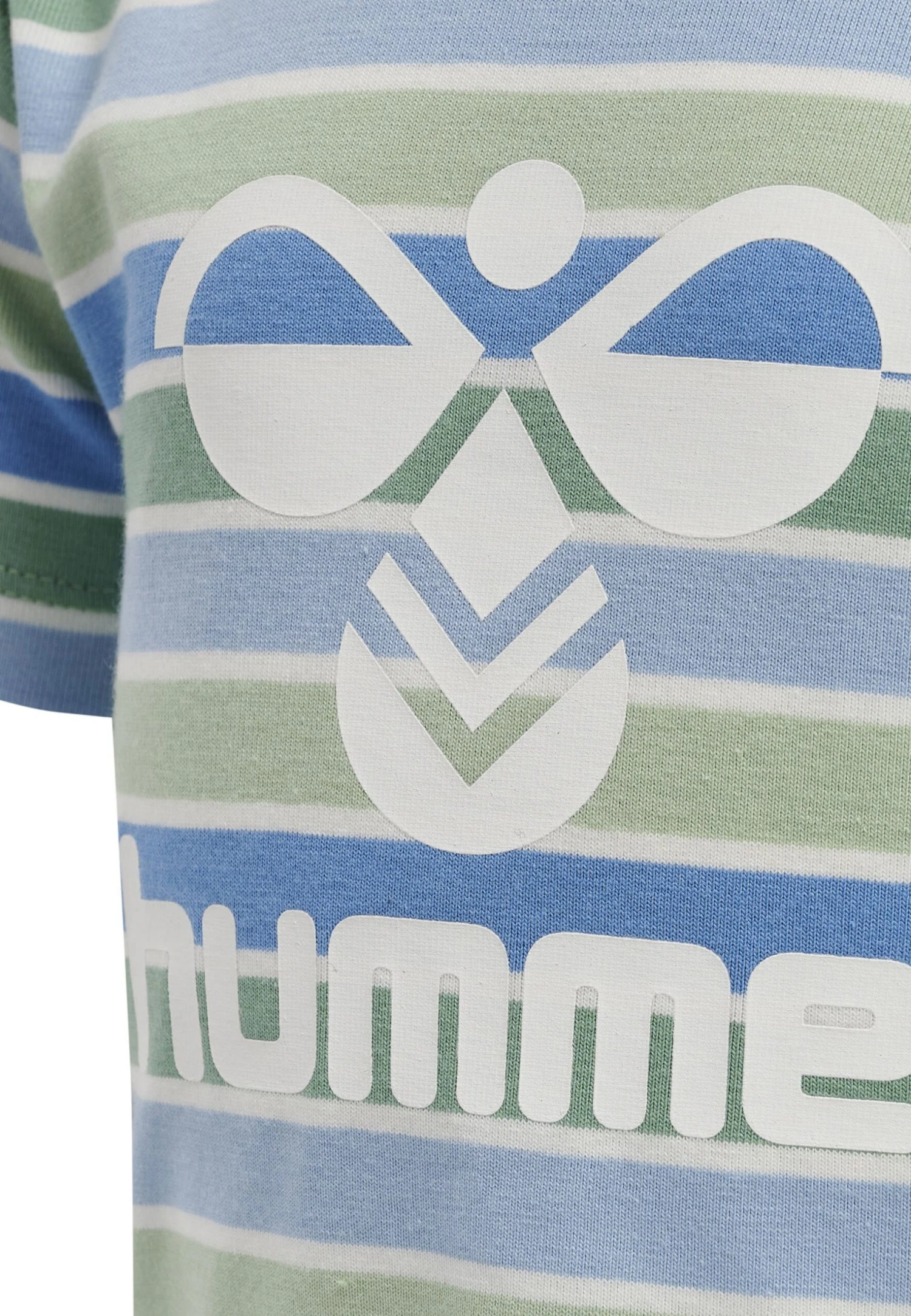 Hummel T-Shirt Print - Grayed Jade 5 Hummel T-Shirt Print - Grayed Jade - Afbeelding 3