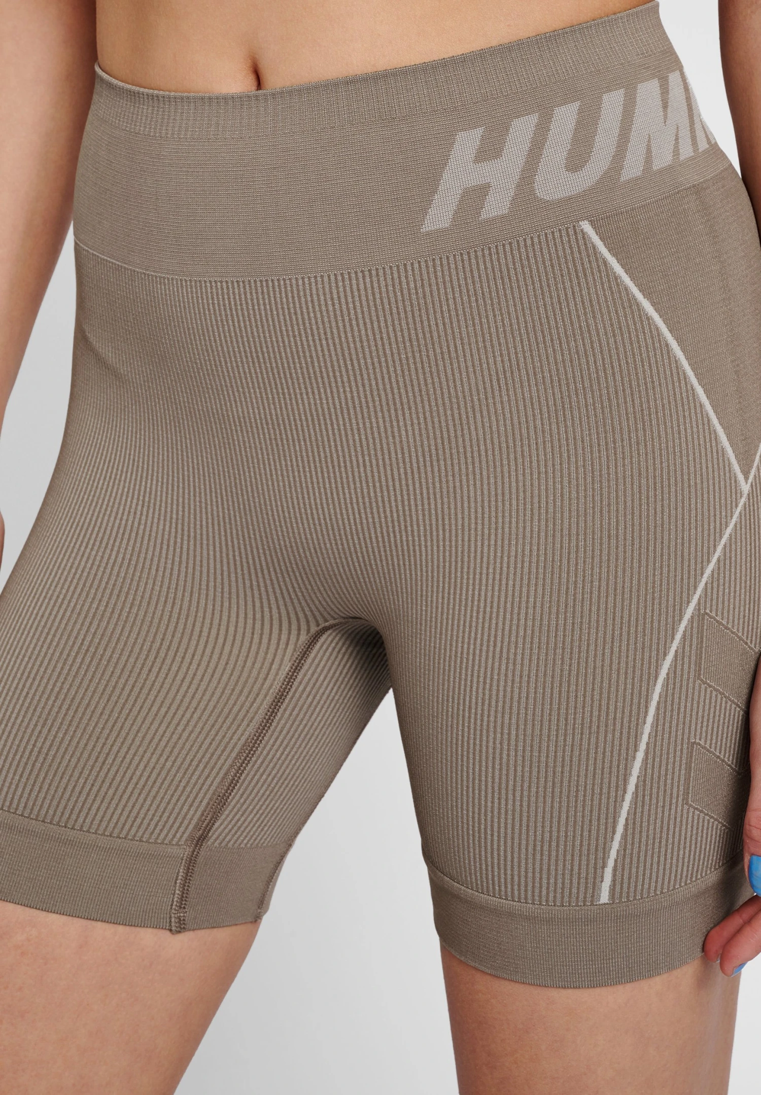 Hummel Hmlte Christel - Legging - Black Chateau Grey 6 Hummel Hmlte Christel - Legging - Black Chateau Grey - Afbeelding 4