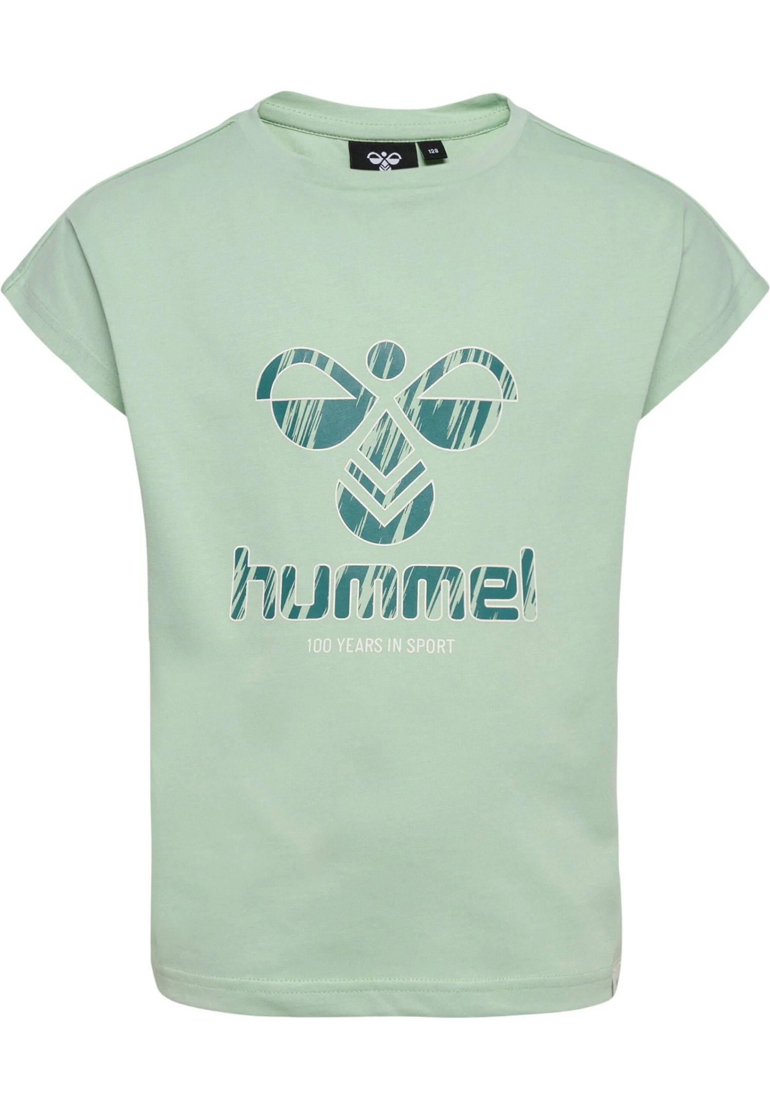 Hummel Olivia S/S - T-Shirt Print - Silt Green 3 Hummel Olivia S/S - T-Shirt Print - Silt Green