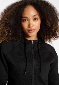 Hummel Classic - Sweater Met Rits - Black -Hummel 6cf18f342fa34eb6bcd79738ebc06498