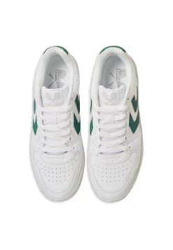 Hummel St. Power Play Cl Unisex - Sneakers Laag - White Green -Hummel 6ffb376651b54dd39b9656b36ae90a0f