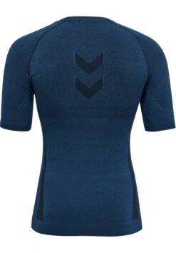 Hummel Mike - T-Shirt Print - Insignia Blue Black Melange -Hummel 71750c08717c40ada90b1563ff6fa54b