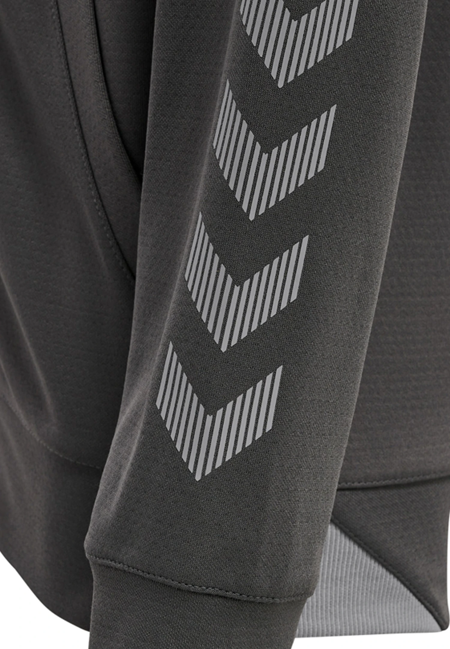 Hummel Action Zip Hoodie Kids Unisex - Trainingsvest - Forged Iron 6 Hummel Action Zip Hoodie Kids Unisex - Trainingsvest - Forged Iron - Afbeelding 4