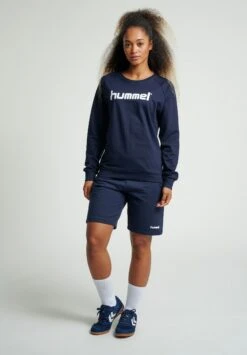 Hummel Sweater - Dark Blue -Hummel 7231cd0663b54bc592cdb9aaad50678a