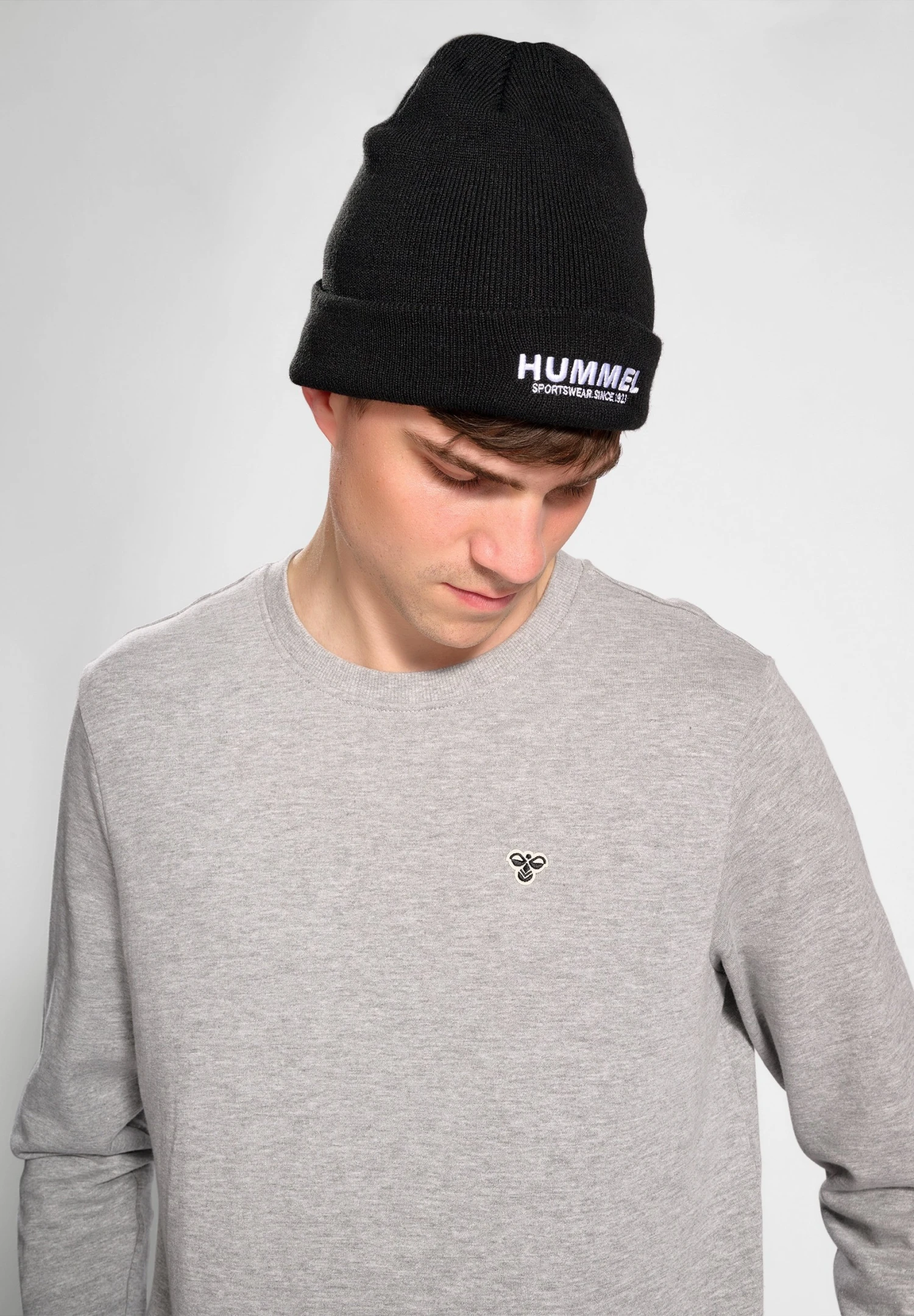 Hummel Hmlic Fred - Sweater - Grey Melange 6 Hummel Hmlic Fred - Sweater - Grey Melange - Afbeelding 4