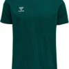 Hummel Move Grid- Sport T-Shirt - Deep Teal