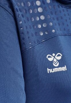 Hummel Hoodie - Blue -Hummel 7385d26d97e54ddb8c8c4f054ae457e6