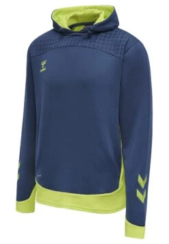 Hummel Hmllead Poly Hoodie - Hoodie - Dark Denim -Hummel 747ce307fdaa4e7dbf8e2b44f17ccb60
