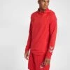 Hummel Hmllead Poly Hoodie - Hoodie - True Red