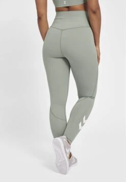 Hummel Grace Waist - Legging - Light Green -Hummel 766b60a8f5a744fbb1906ed87ba6e030