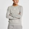 Hummel Icons- Sweater - Grey Melange -Hummel 76e4307531e2447ba785adbe89bb8c8a
