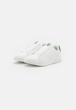 Hummel Monaco 86 Unisex - Sneakers Laag - White/Green -Hummel 7b0f6a3718e04fa0bafe623380346f11