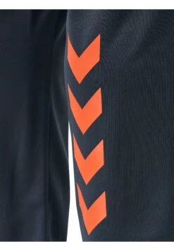 Hummel Hmlpromo Poly Hoodie - Hoodie - Ombre Blue/Nasturtium -Hummel 7b1ff7f80c214efda5e4f162f3ab7ce0