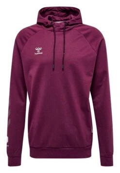 Hummel Hmlmove Grid- Hoodie - Grape Wine