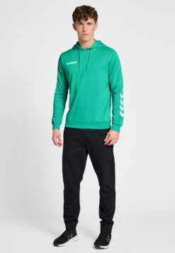 Hummel Hmlpromo Poly Hoodie - Hoodie - Atlantis -Hummel 7bd42806ff6f42e6aff5a86165af337b